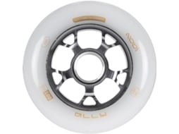 Rodas de Patins Ally White 100 88A 3 Unidades Dourado 100 Mmiqon