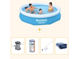 Bestway Piscina Bestway Fast Set Redonda - 305x66 Cm - 5-peças S194