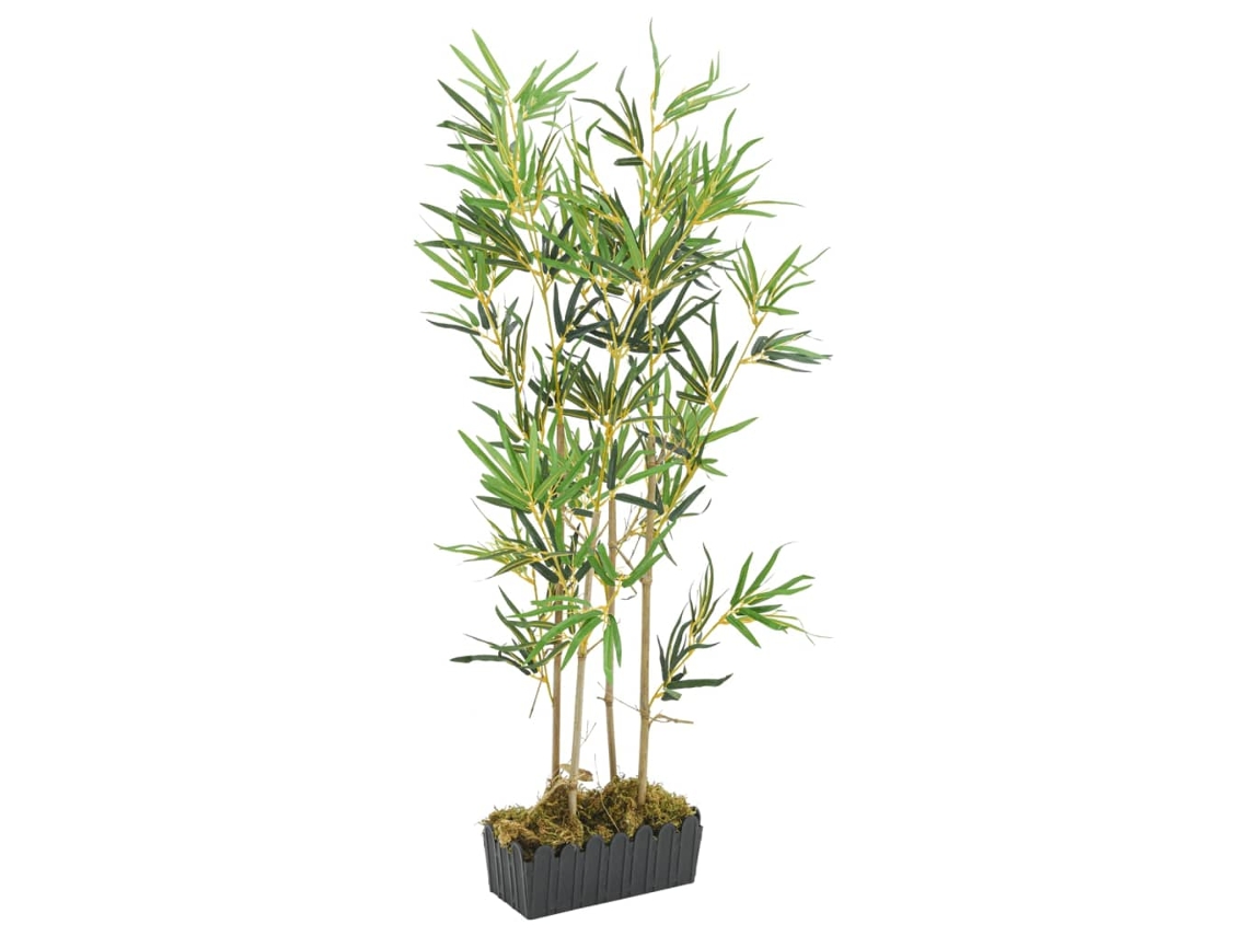 Artificial Bamboo Tree, Artificial Bamboo Trees Vidaxl Verde Fibra (30 X 14 X 120 Cm)