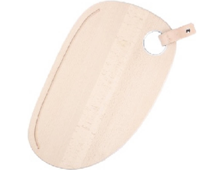Tábua  Timber (Bege - Madeira - 40x25x2.5 cm)