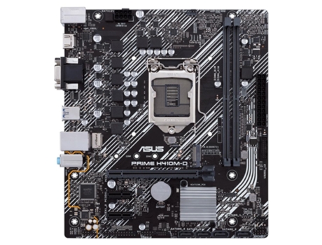 Motherboard ASUS PRIME H410M-D (Socket - Intel H410 - micro ATX)