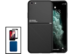 Kit Capa Magnetic Lux iPhone SE 2022 PHONECARE Preto