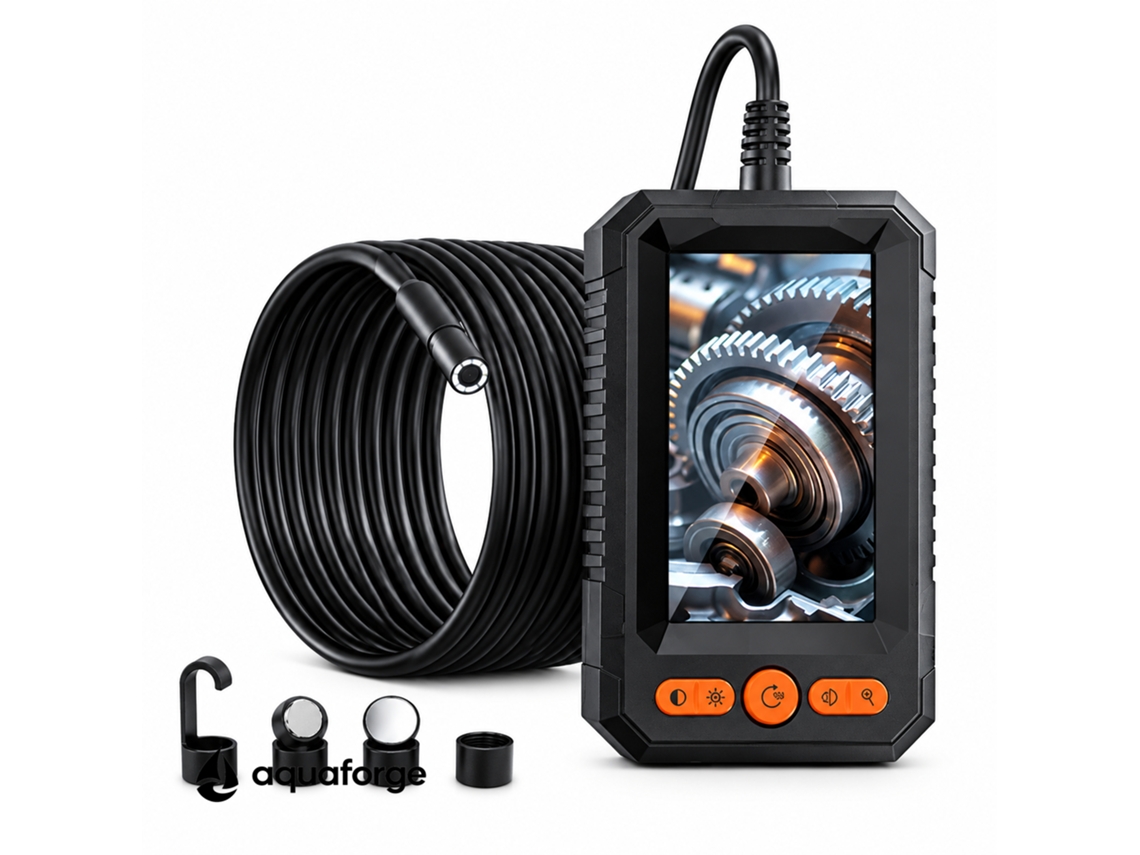 Endoscópio Wi-fi Sonda 8 Mm Cabo 1 M 8 Led