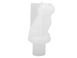 Soft Silicone Candle Mold Cute Dog Shape Easy Demould Reusable Diy Soap Making Molds