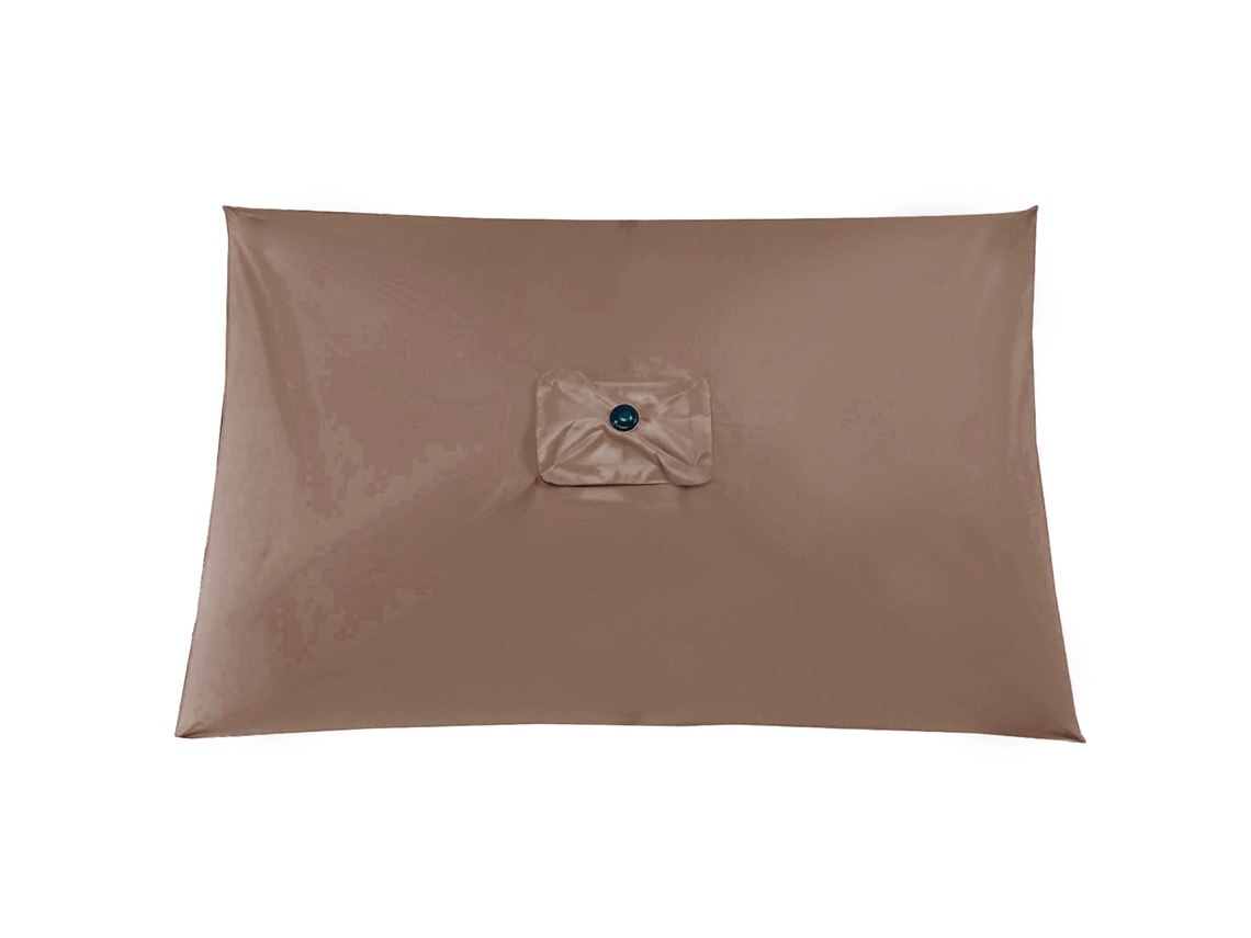 Capa Protetora Impermeável Para Guarda Sol Jardim Resistente E Durável