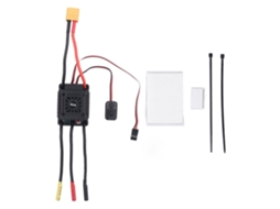 Esc Brushless YURU 60a à prova d'água com porta de programação para RC