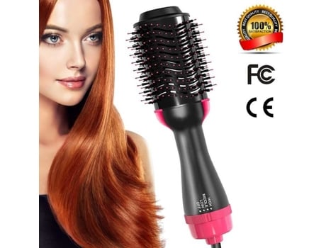 3-em-1 um passo volumizador 1000w escova de ar quente íons negativos secador de cabelo pente modelador alisador escova elétrica iônica LOLI