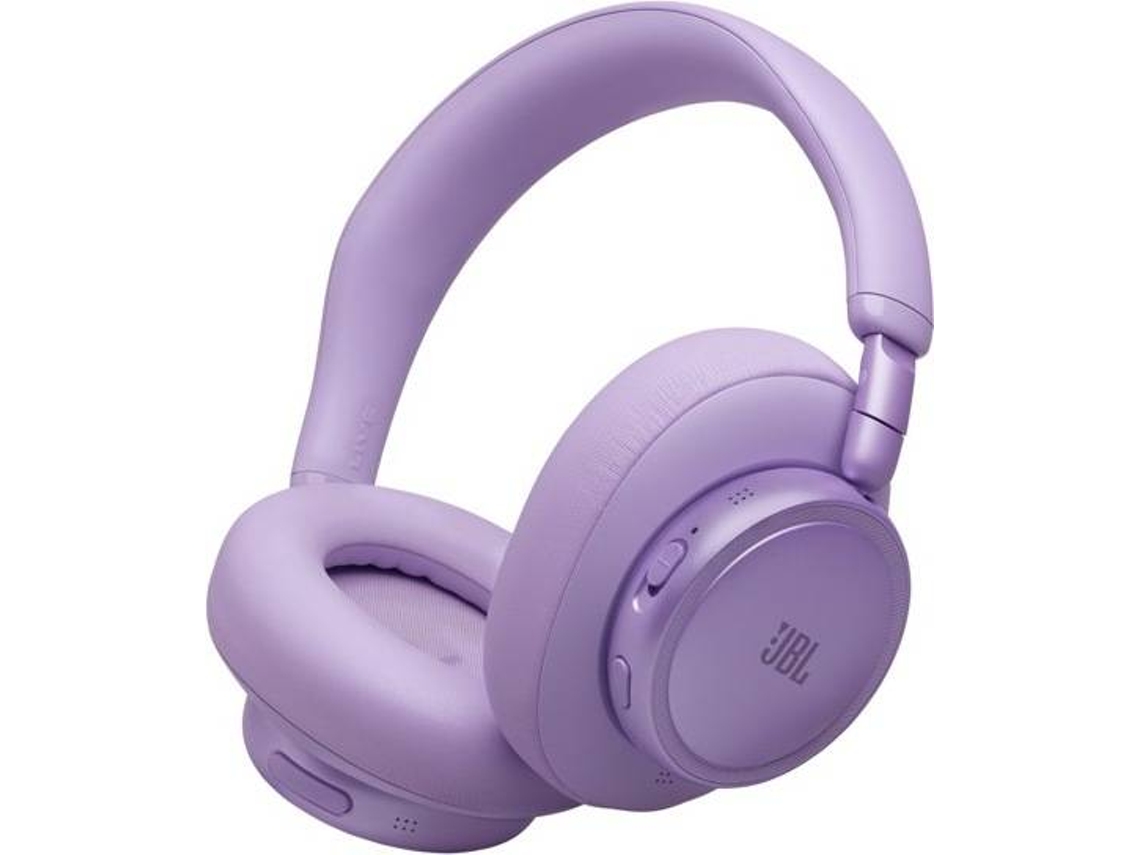 Auscultadores Bluetooth JBL Live 780NC (Over Ear -  Microfone - Roxo)