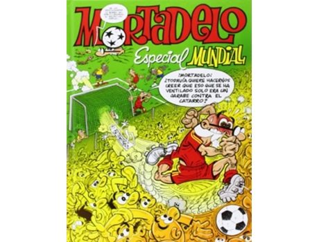 Livro Mortadelo Especial Mundial 2014 De Francisco Ibáñez (espanhol - Capa Dura)