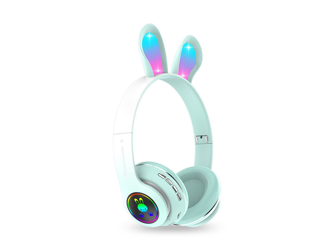 Auscultadores Bluetooth TRUMSEN Pm08Over Ear Gradiente Verde