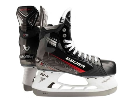 Patins No Gelo Vapor 3x Preto EU 43 BAUER HOCKEY