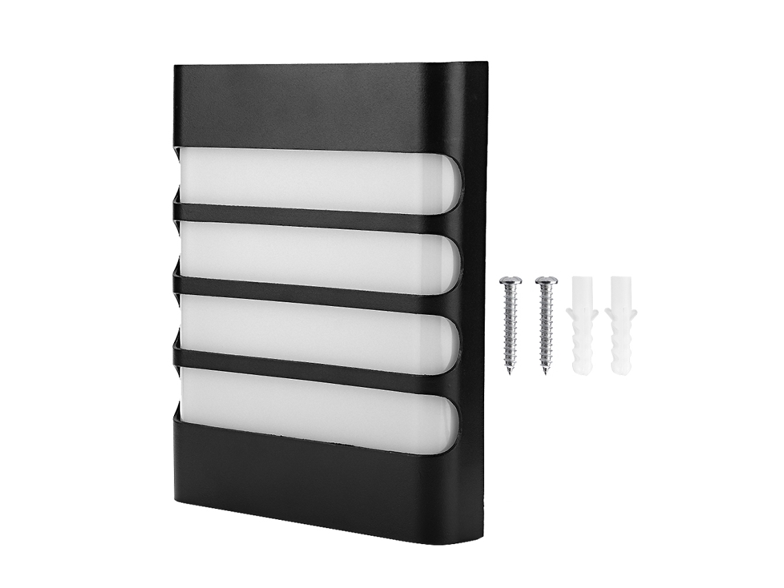 2026 lâmpada de Parede Led 18w Exterior Impermeável para Varanda, Corredor, Quarto, Jardim Ac85 265v