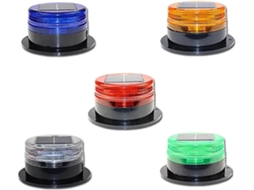 Luz Intermitente Magnética Para Teto De Carro, Led Solar De Alto Brilho E Baixo Consumo, Luz De Advertência Noturna
