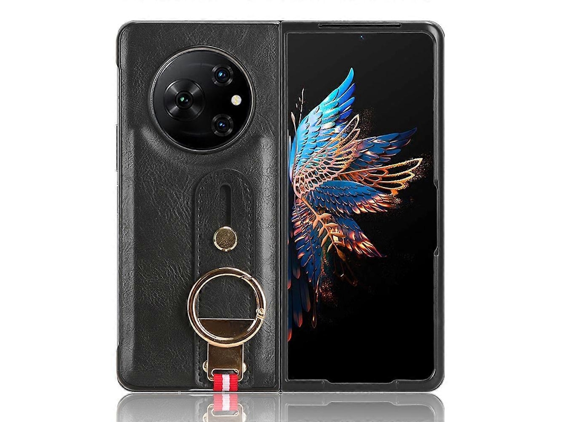 Capa De Celular Com Pulseira De Couro
