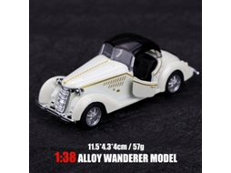 Miniatura de Carro em Escala 1/38, Modelo de Carro Clássico, Brinquedo Infantil. MDUG