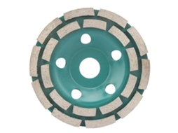 Disco De Corte E Polimento De Diamante Com Segmentos, Copa 125*22.2mm Para Concreto Mármore Granito