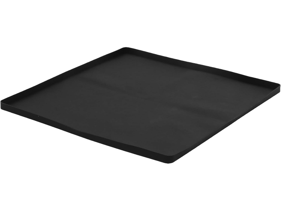 Tapete de silicone leve e macio Bestonzon para congelador com borda elevada e proteção antiderrapante Mini Geladeiras