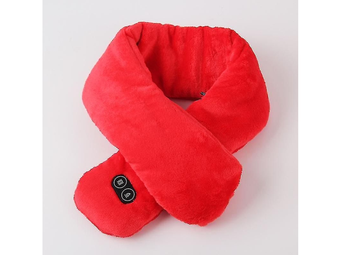 Cachecol Aquecido Nova Line elétrico, isolamento térmico, unissex vermelho | S/MARCA