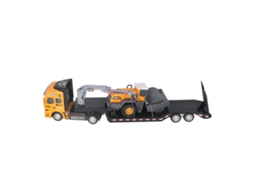 Mali brinquedos de Veículos de Construção Portáteis Liga Caminhão Transportador com Modelos Engenharia para Crianças