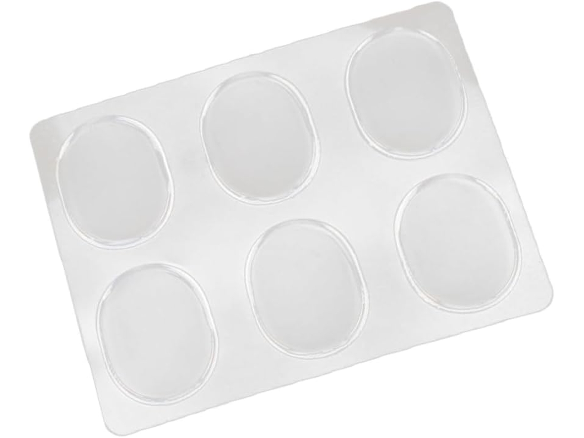 Packove 18-protetores De Calcanhar Redondos Transparentes Para Homens E Mulheres Que Usam Sapatos Salto Alto
