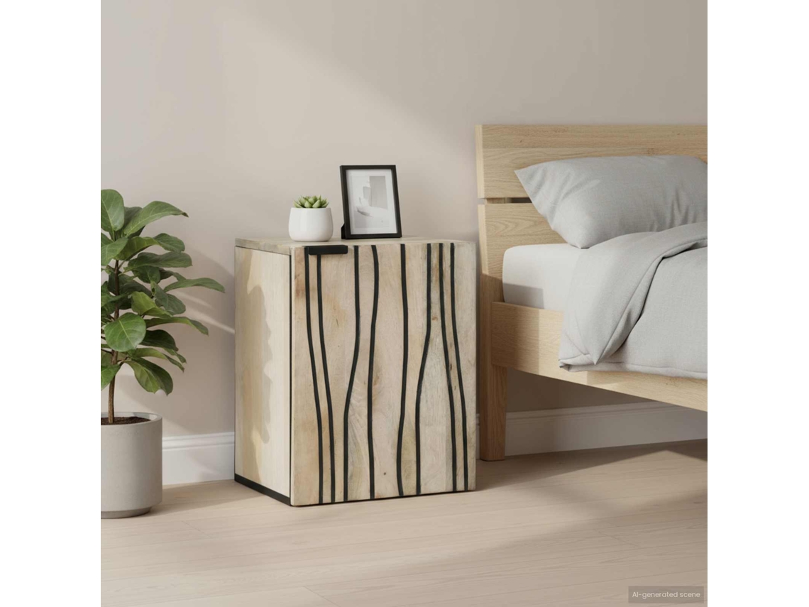 Vidaxl Armário Para Pia De Banheiro Branco 38 X 33,5 X 48 Cm