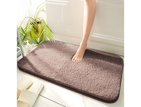 Tapetes de Banho Antiderrapantes Absorventes de Secagem Rápida para Decoração de Banheiro Painço EVELTEK 60x90cm