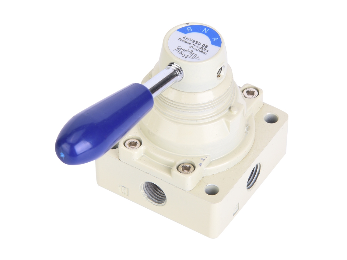 Válvula De Ar Manual 3-posição 4-via 4hv230-06/08 Operação Lever Pt