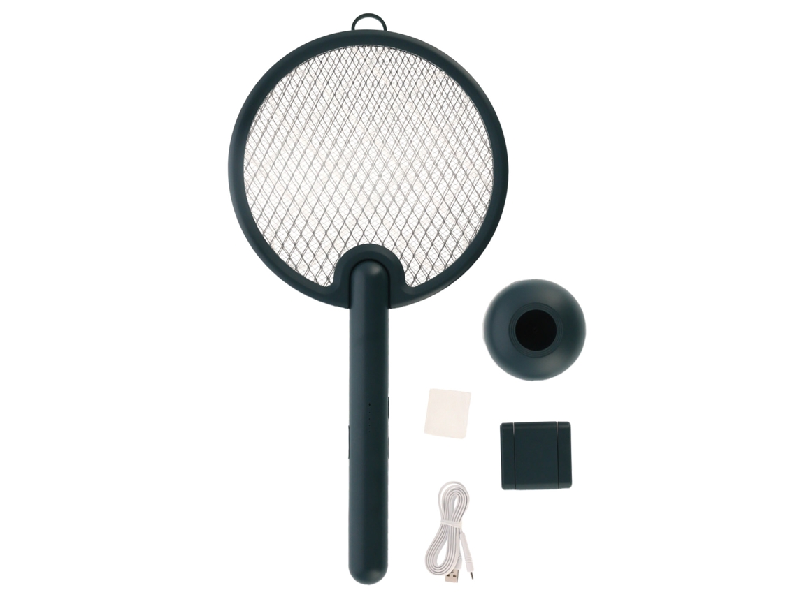 Rede Elétrica Laxiscreed Para Eliminar Mosquitos, Atração Por Luz Azul, Com Carregamento Usb, Fácil De Usar