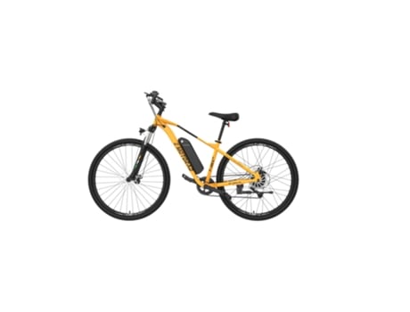 Bicicleta De Montanha Elétrica Amarela Vitalbike