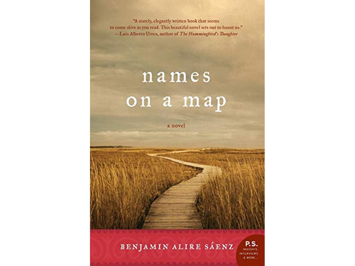 Livro Names on a Map de Benjamin Alire Sáenz (Inglês)