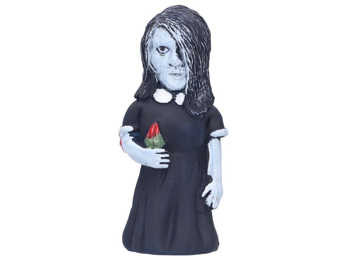 Mali Estátua de Zumbi de Jardim Decorativa Filme Terror Halloween Escultura Noturna