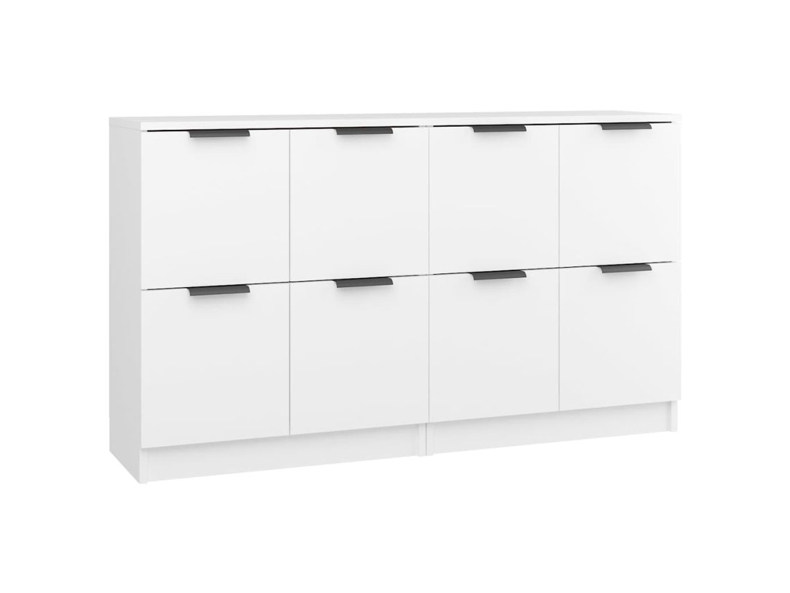 Sideboard, Sideboards Vidaxl Branco Madeira Processada (n/a)