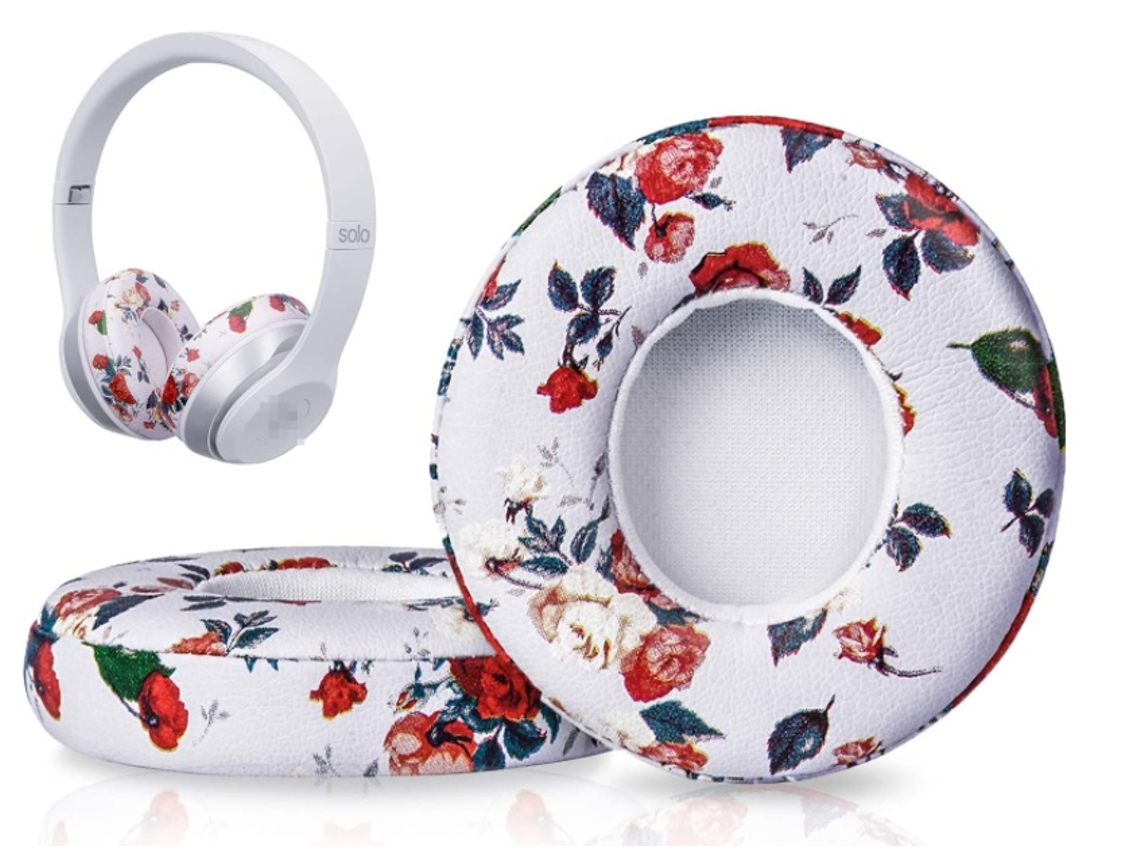 Lurelia Almofadas Auriculares Para Auscultadores Beats Solo 2.0/solo 3.0, Em Espuma De Memória, Graves Melhorados