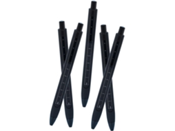 Conjunto De 5 Canetas Com Régua, Caneta Em Gel Para Estudantes,