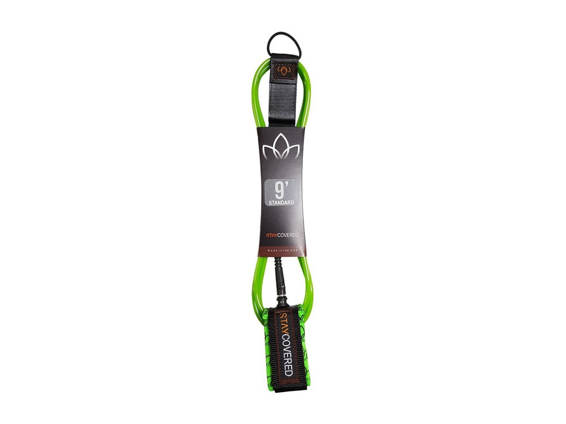 Trela de Tornozelo Standard Verde 9´STAY COVERED