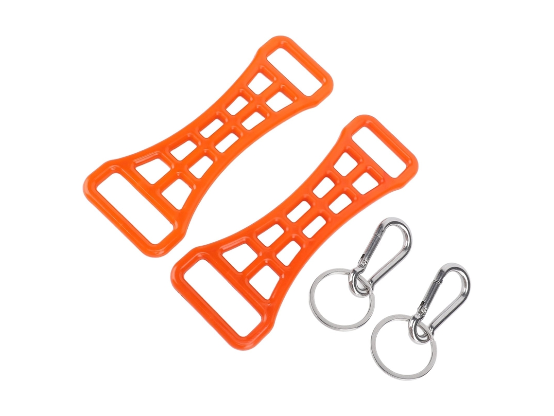 Primerox 2pcs Ferramenta Auxiliar para Fivela de Bota de Esqui Extensor Aperto Facil de Abs Laranja