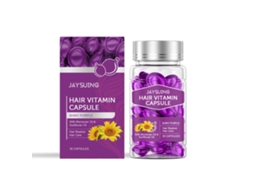 Cápsulas de Óleo Roxo para Cabelo, Cuidado Profundo e Proteção Contra Desbotamento LAXISCREED