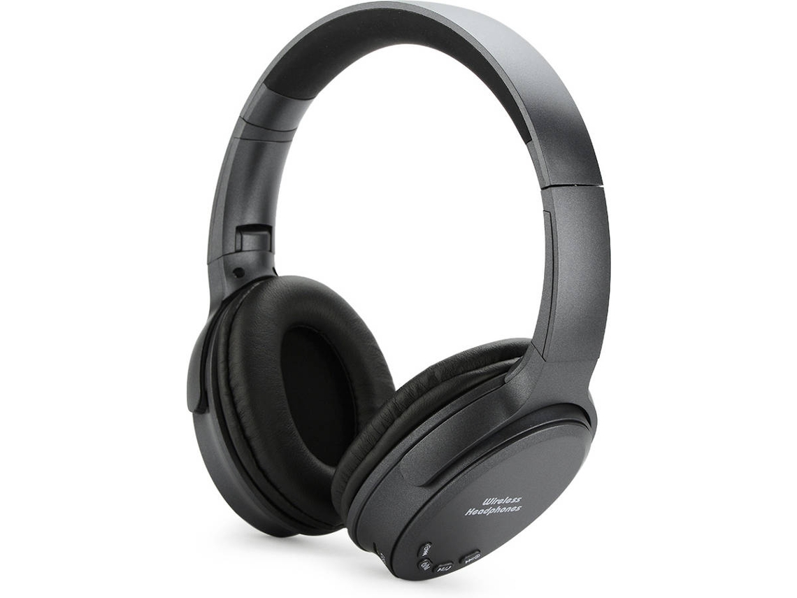 Auscultadores Bluetooth ANSELF V6255MB (On Ear - Preto)