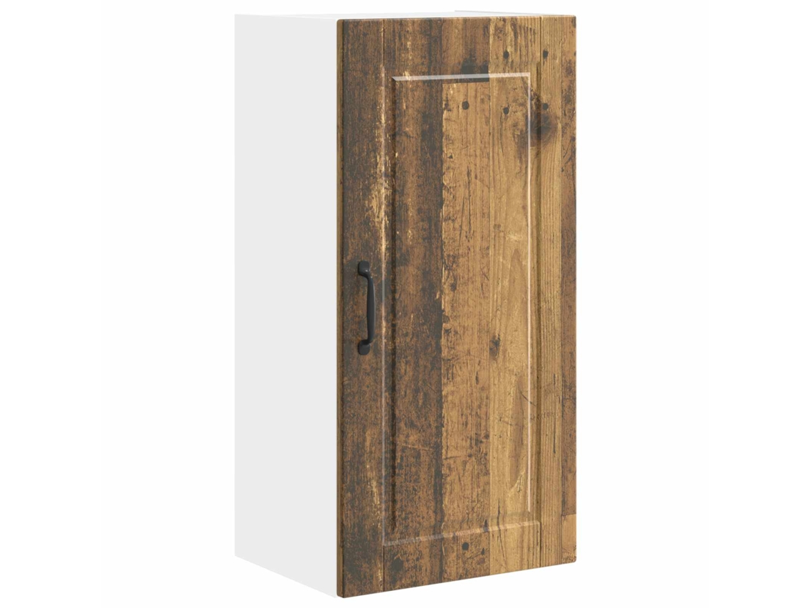 Armário de cozinha com porta em madeira antiga 40x31x80 cm MAISON EXCLUSIVE