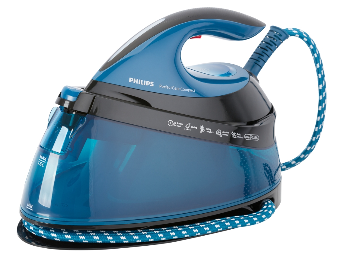 Ferro com Caldeira PHILIPS GC7833/80 (Pressão: 6 bar - Jato vapor 350 g/min)