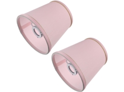 Conjunto De 2 Luminárias De Teto Em Tecido Para Quarto.