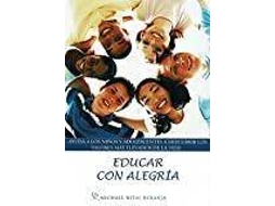 Livro Educar con alegría de Deranja Michael Nitai (Espanhol)
