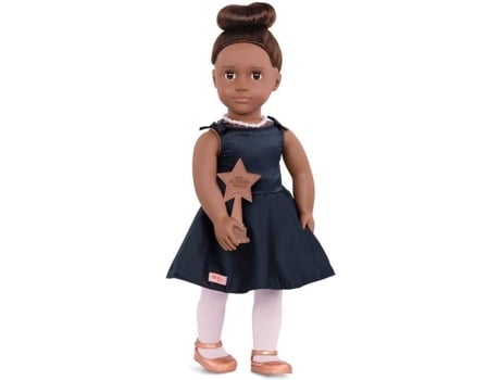 Boneca Clássica 46Cm Malika Nossa Geração OUR GENERATION