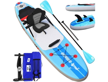 Conjunto de Stand Up Paddle DURAERO Azul