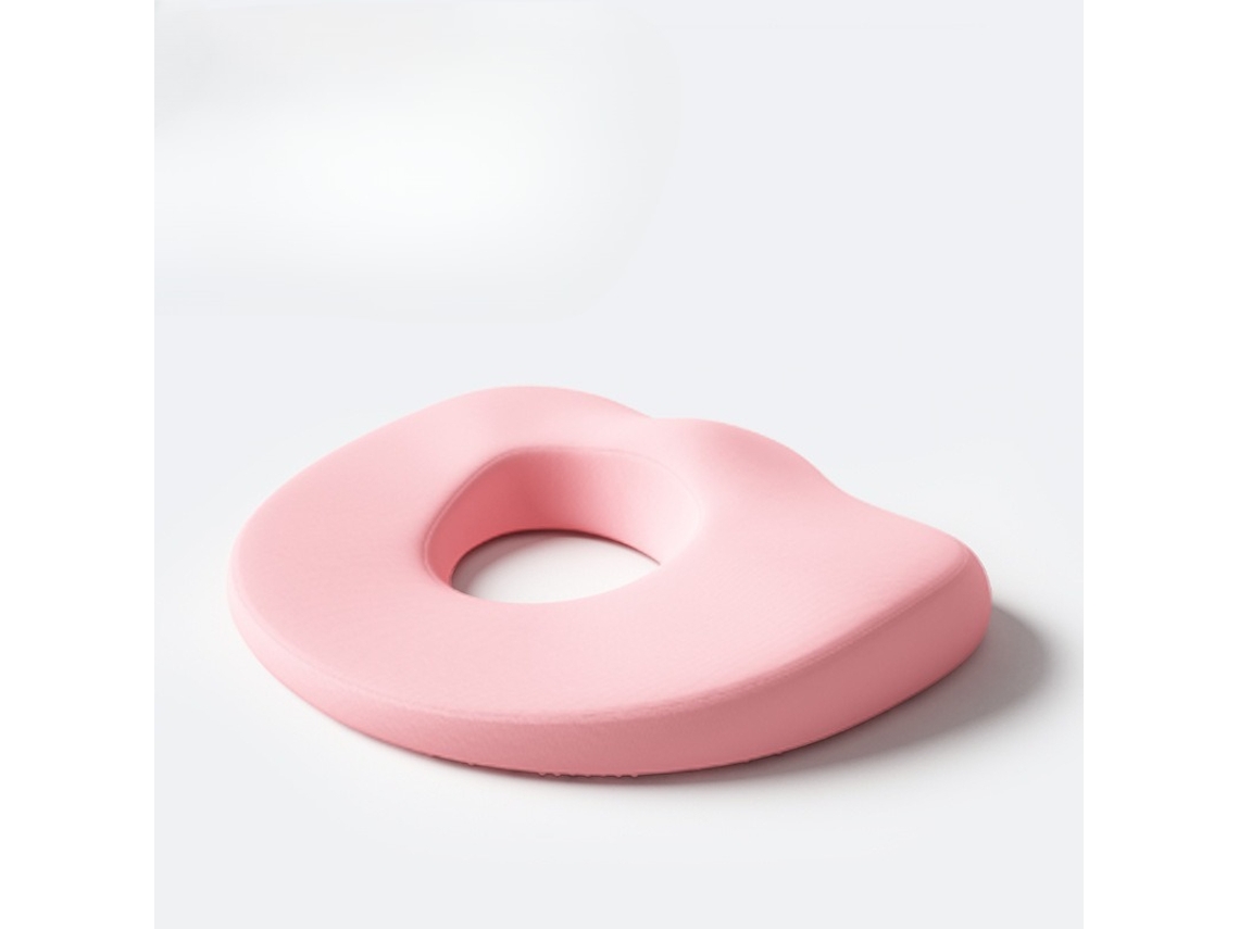 Almofada De Espuma Viscoelástica Para O Cóccix, Concebida Para Aliviar A Dor No Cóccix, Respirável E Suave Rosa Panoona