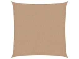 Toldo vela VIDAXL Taupe (3x3 m)