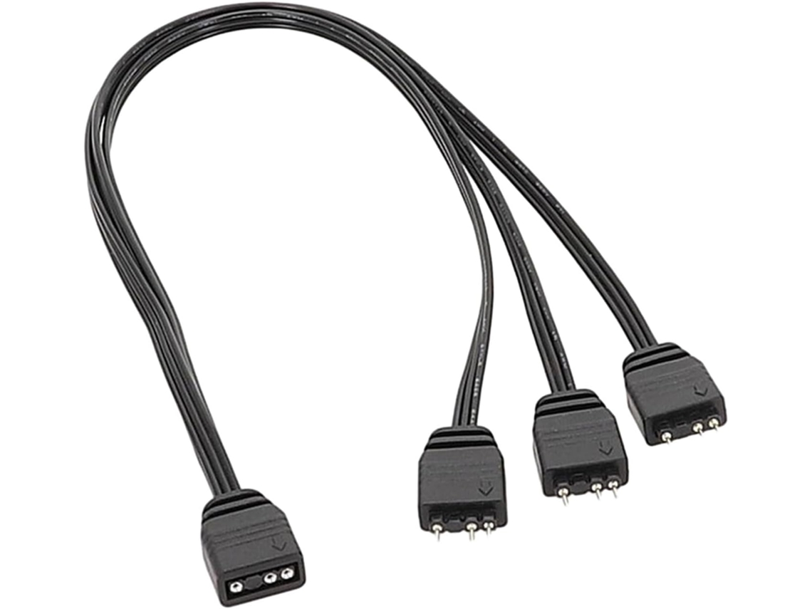 Cabo Divisor Argb De 5v, 3 Pinos, Extensão Divisora Endereçável