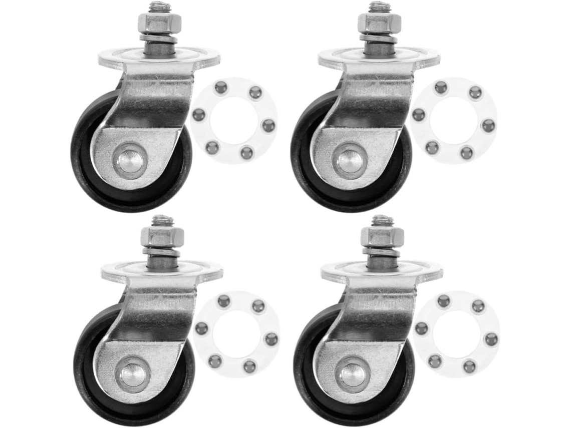 Roda De Macaco De Aço De 4 Peças Para 2 Toneladas