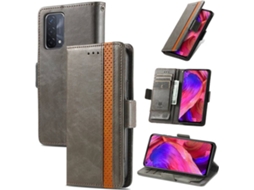 Capa Oppo A54 5G, A74 5G, A93 5G HFS HOUSE Business Style Cinzento
