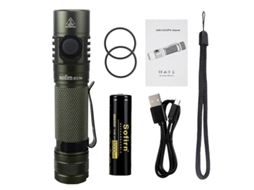 Lanterna LED recarregável Sofirn SC31 Pro 2000lm USB-C com interface Anduril e controle de temperatura (2026).